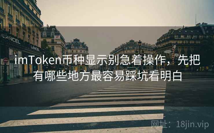imToken币种显示别急着操作，先把有哪些地方最容易踩坑看明白